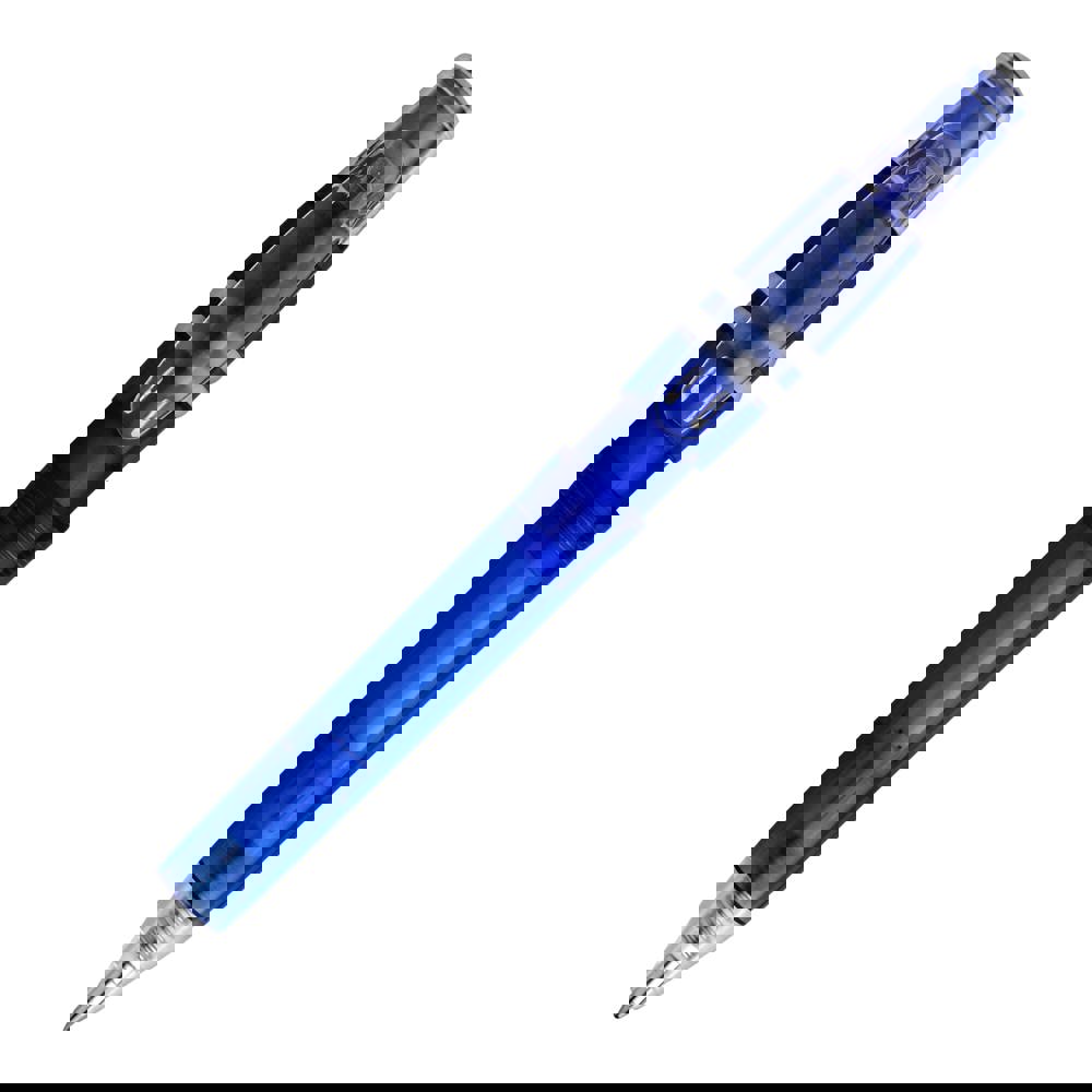 Balpen Nora Clear transparant - Transparant / Donkerblauw