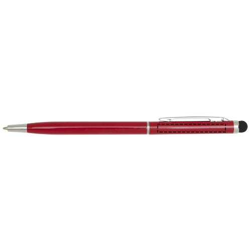 Ore aluminium balpen met stylus (blauwe inkt)