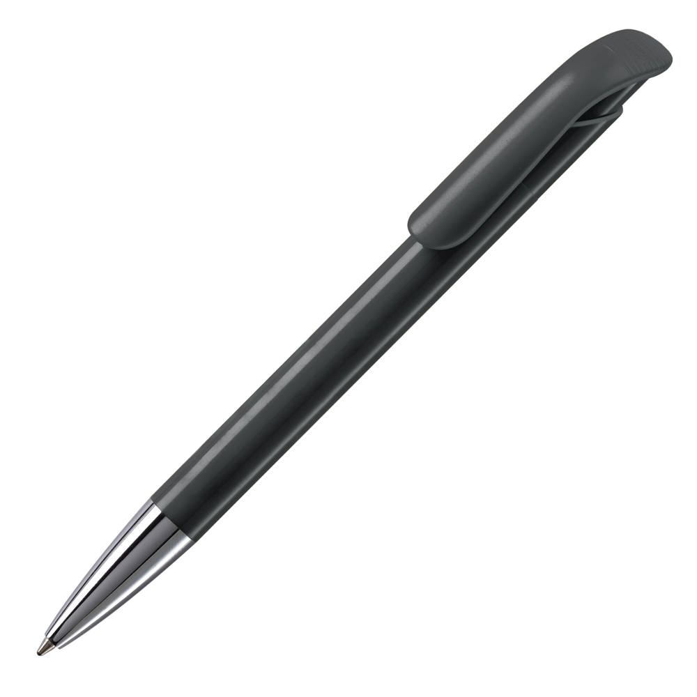 Balpen Atlas hardcolour metalen tip - zwart