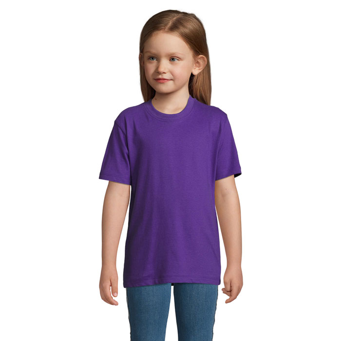 IMPERIAL KIDS - IMPERIAL kind t-shirt 190g - Donker Paars