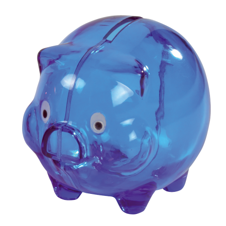 Spaarvarken klein - Donkerblauw