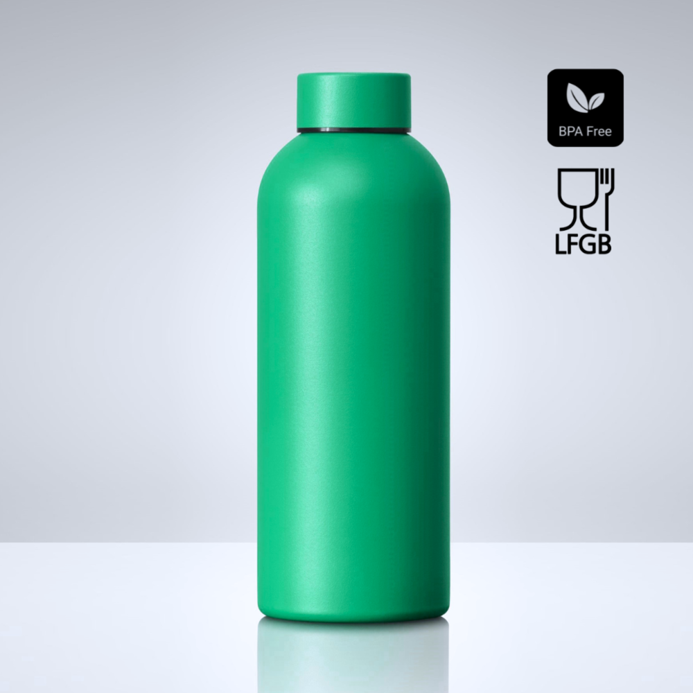 Active Set: thermische waterfles 500 ml & automatische paraplu