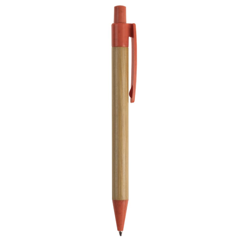 Ball pen bamboe met tarwestro