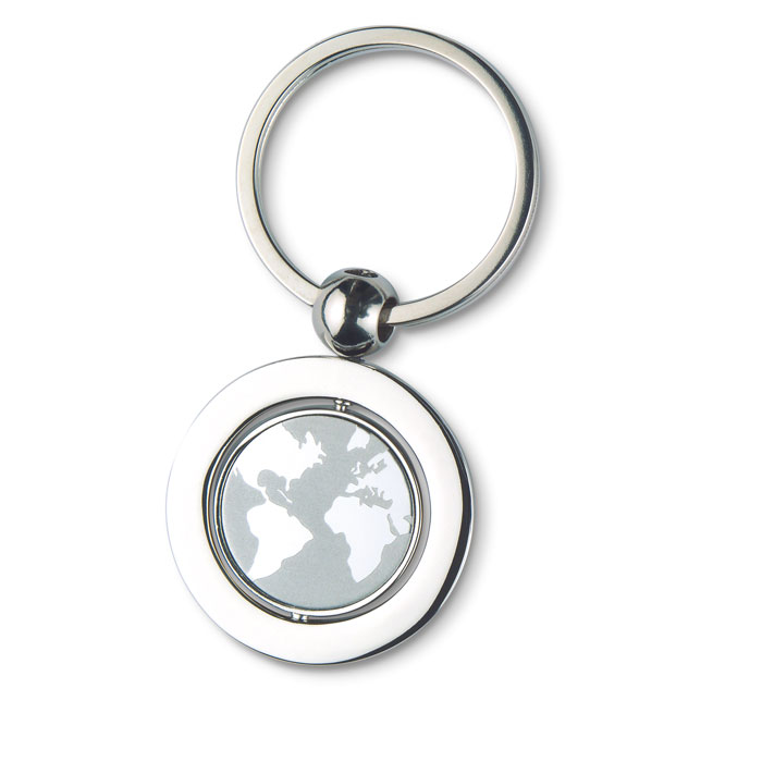 GLOBY - Metalen sleutelhanger