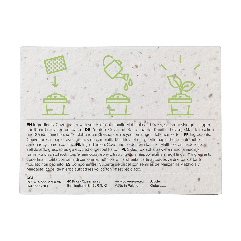 Memo Growing Paper Sticky Notes memoblokje
