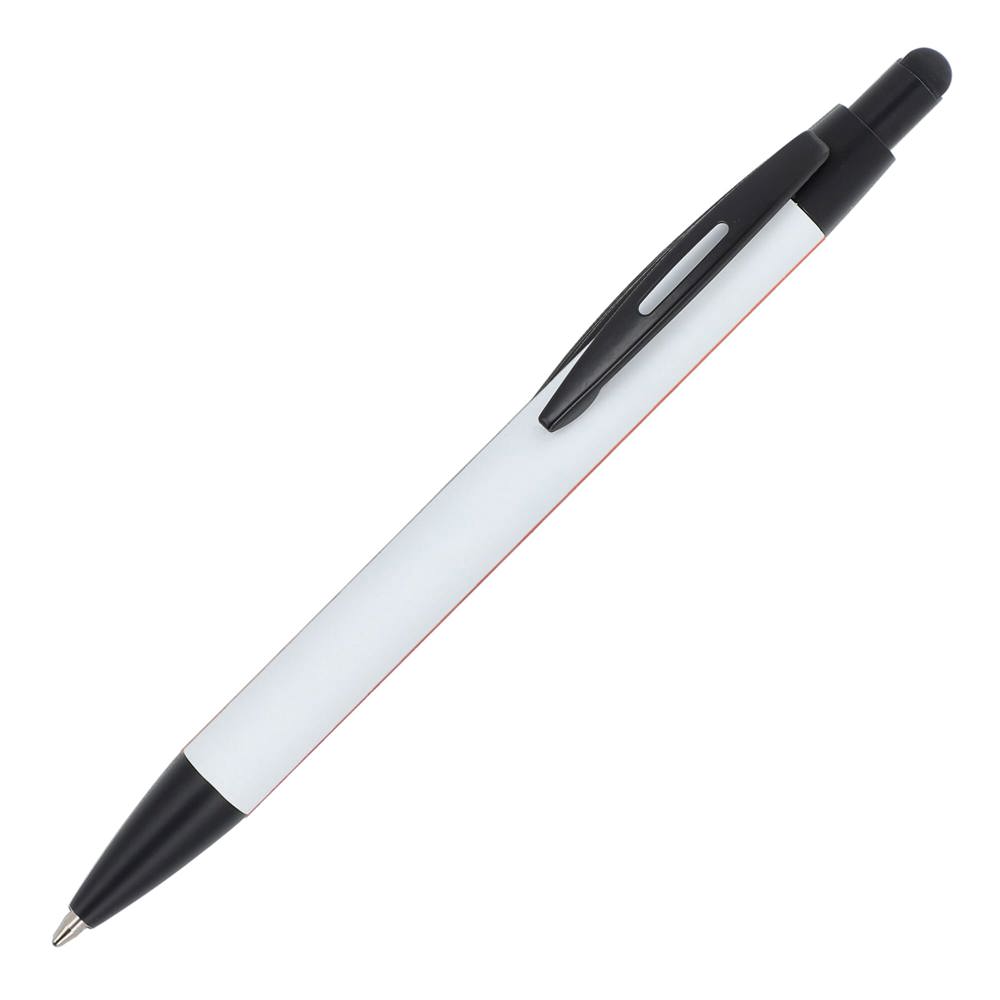 Balpen Alaska soufttouch met stylus R-AL - Wit