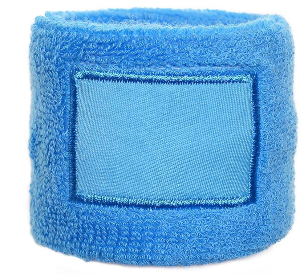 Nilton's Polsband met label - Lichtblauw (PMS 292c) / Lichtblauw