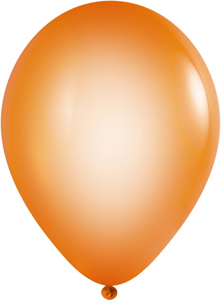 Ballonnen bedrukt High Quality Precision Print Ø 33 cm / omvang 85-95 cm / 11 inch - Oranje Kristal (3320)