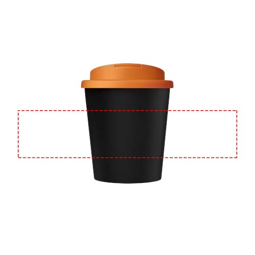 Americano® Espresso Eco 250 ml gerecyclede beker met knoeibestendig deksel 