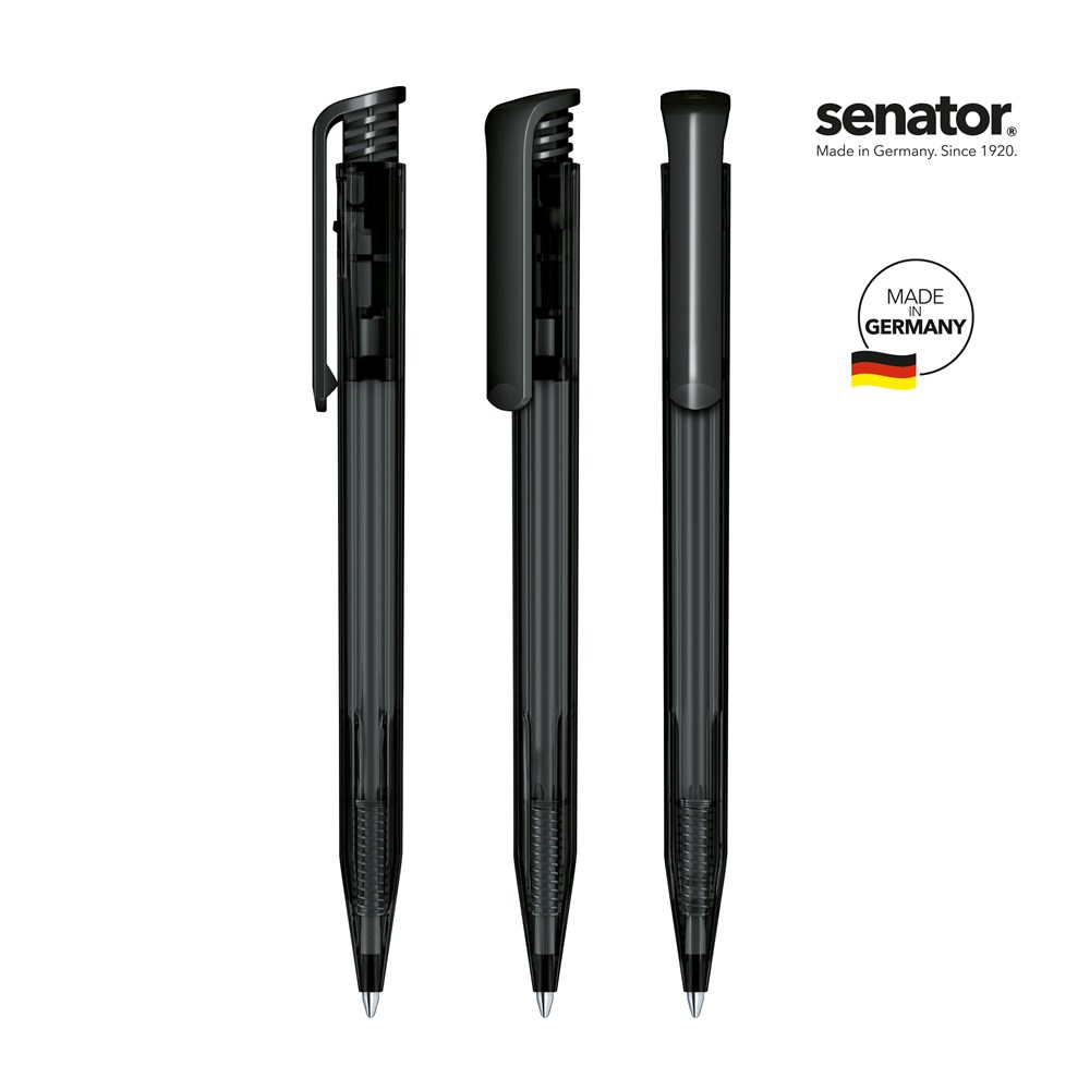 senator® Super Hit Clear balpen - Zwart