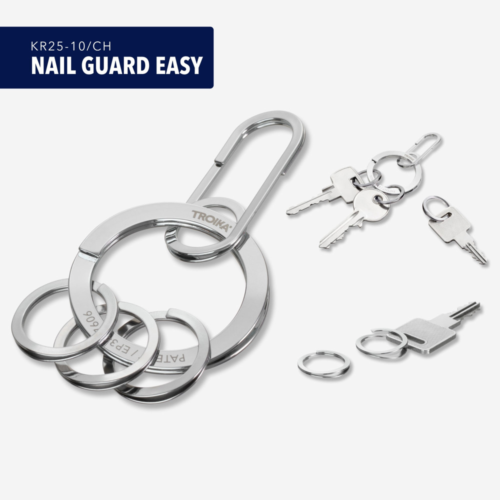 TROIKA Sleutelhanger NAIL GUARD EASY
