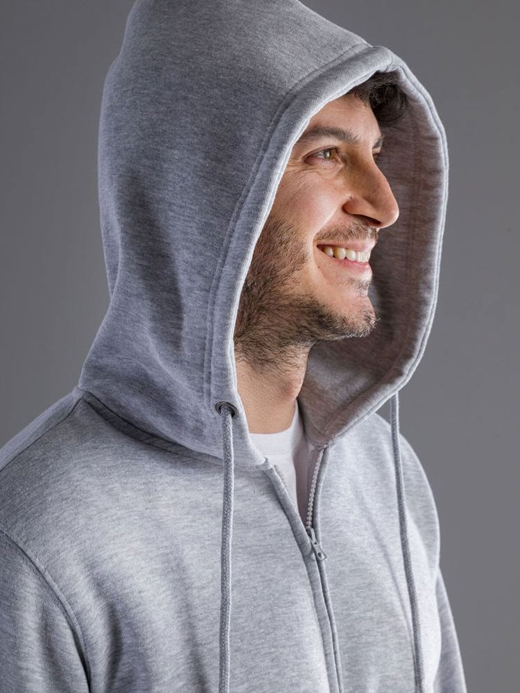 BS Vega full zip hoodie, 280 gr/m²