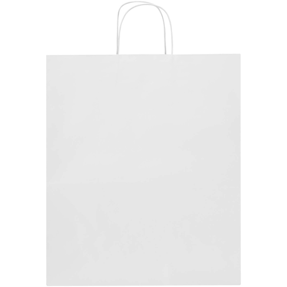 Kraft papieren tas 80–90 g/m² met gedraaide handvatten – 32 x 17 x 39 cm