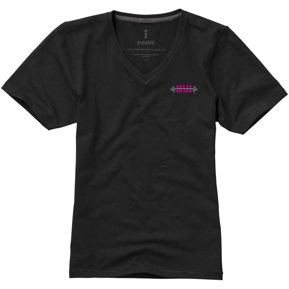 Kawartha biologisch dames t-shirt met korte mouwen