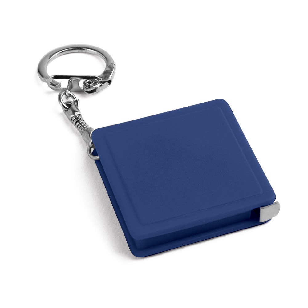 ASHLEY. sleutelhanger met rolmaat - Blauw