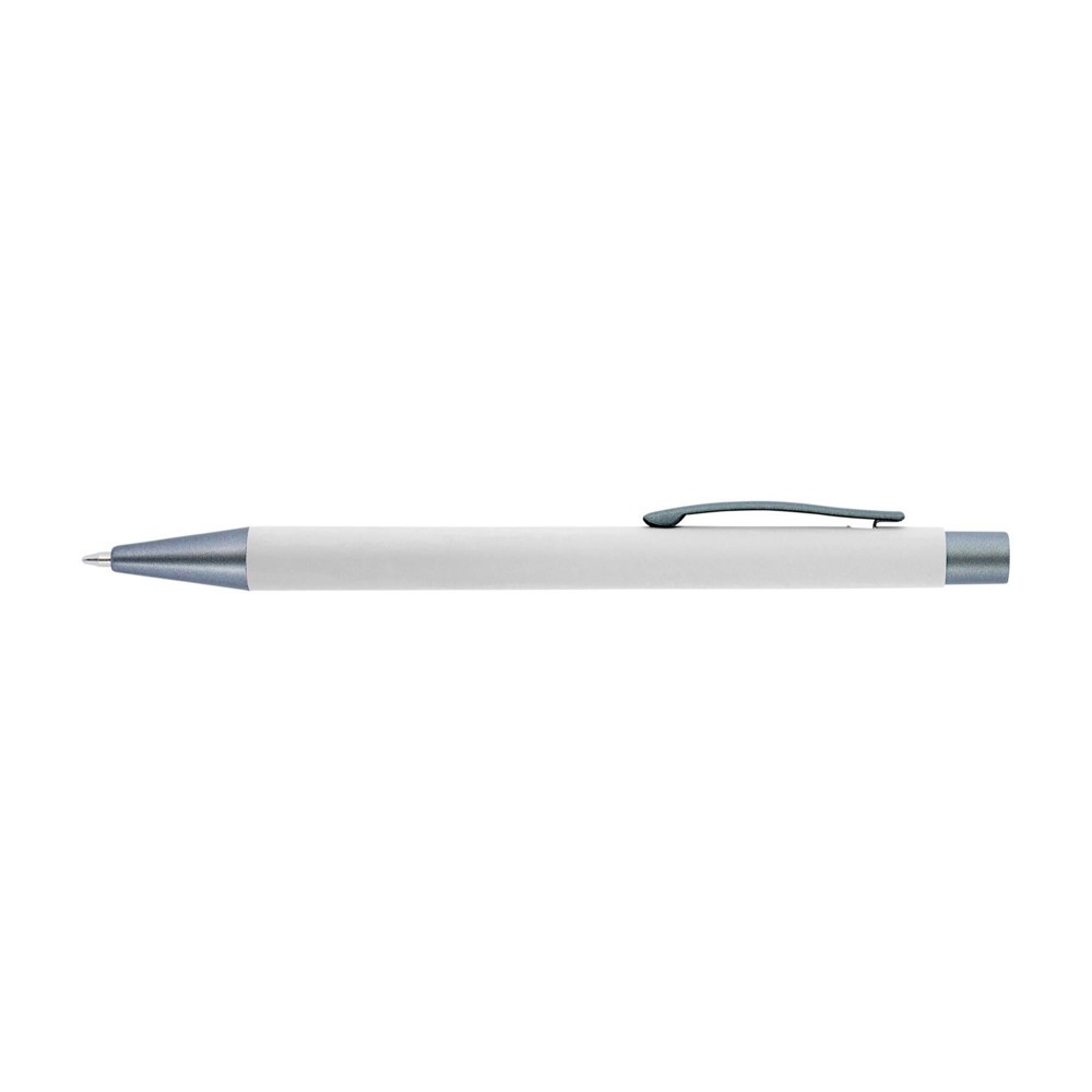 Aluminium balpen Emmett - Wit