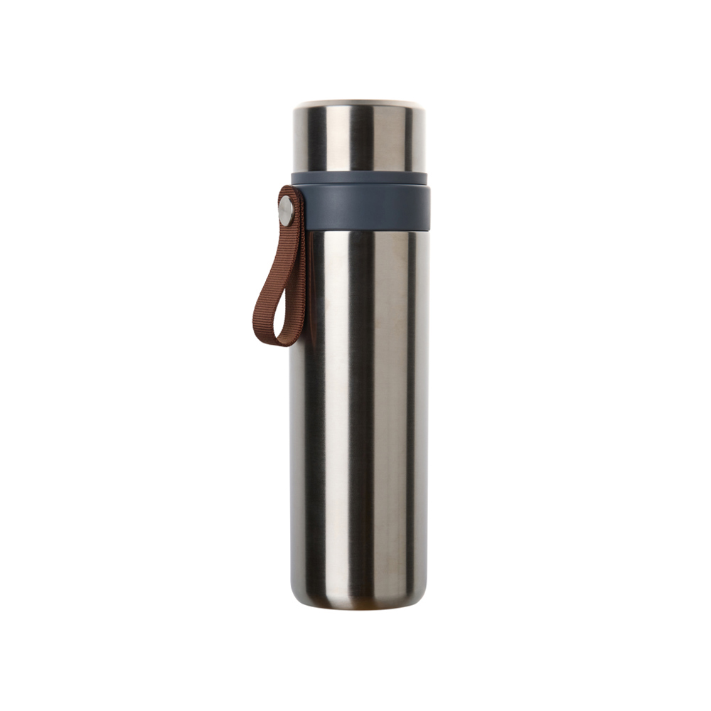 VINGA Tono RCS vacuümfles met 2 bekers 750 ML - staal (± PMS Steel)