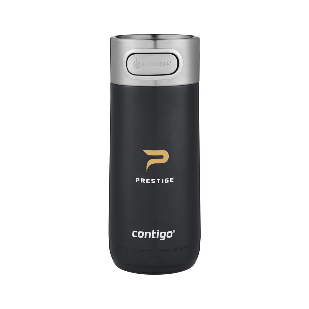 Contigo® Luxe AUTOSEAL® 360 ml thermosbeker - zwart (± PMS Black)