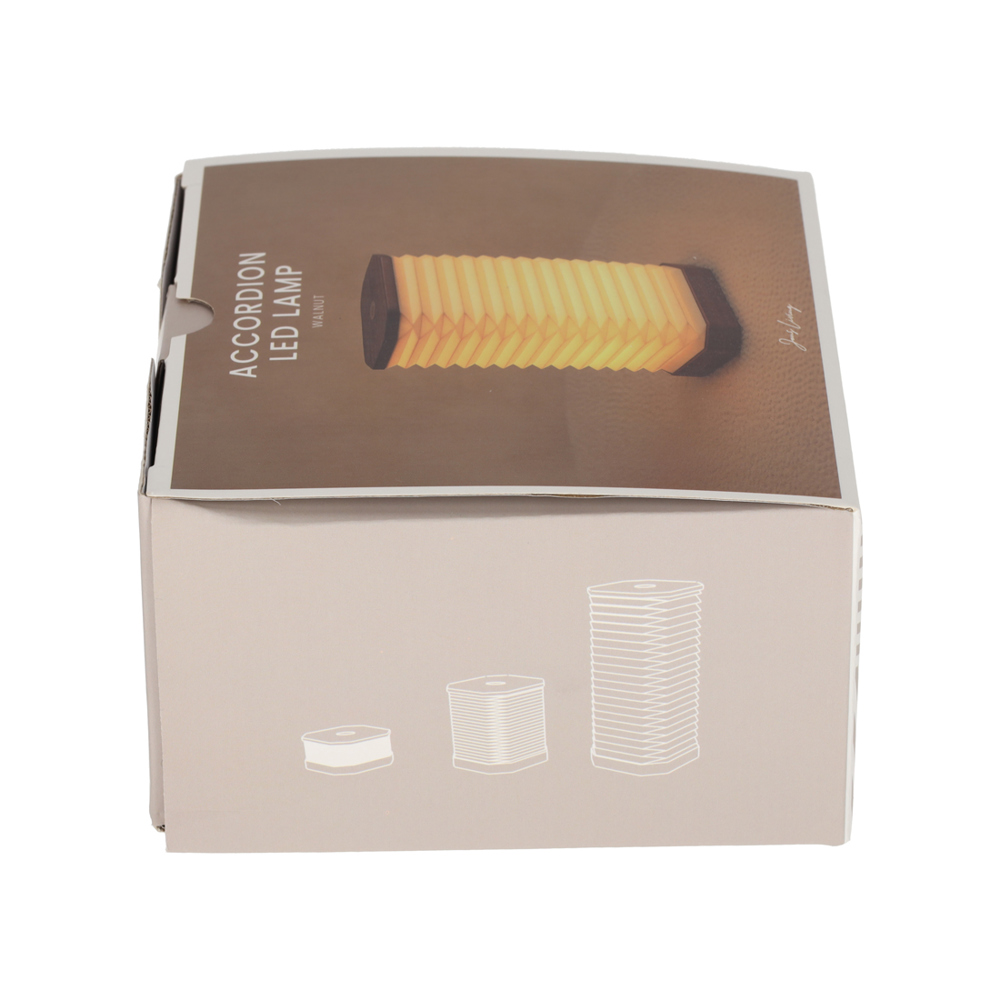 JENS Living Accordeon LED Lamp Walnoot