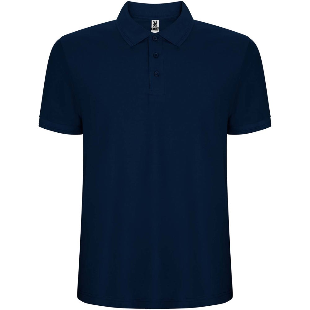 Pegaso Premium 220 g/m² kinderpolo met korte mouwen - Marineblauw