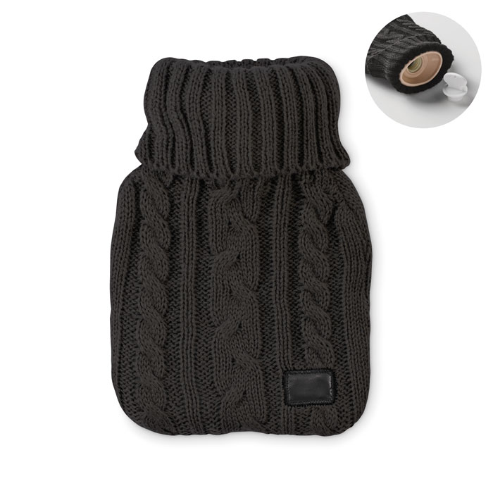 TOASTY - Warmwaterkruik 400ml - Zwart