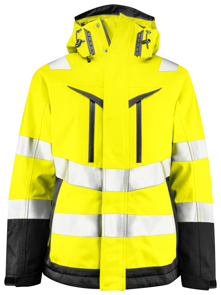 6449 GEVOERDE SIGNALISATIEJAS DAMES EN ISO 20471 KLASSE 2/3