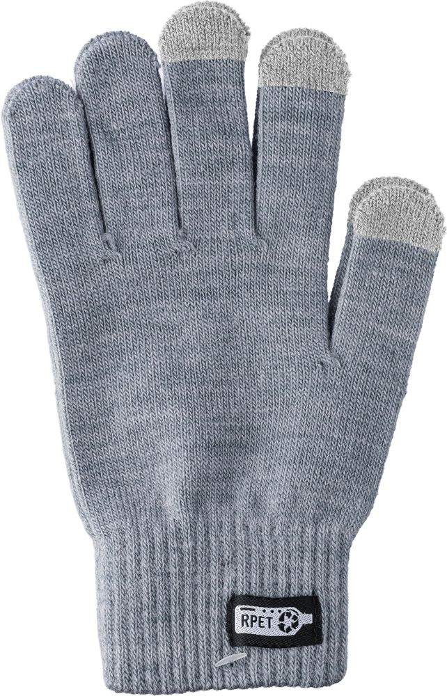 Handschoenen Nira | Gerecycled | Touchscreen - grijs