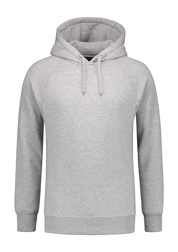 Lemon & Soda Heavysweat Hooded Raglan Sweater - Grey Heather
