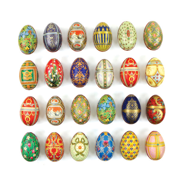 Fabergé ei: 10 chocolade paaseitjes