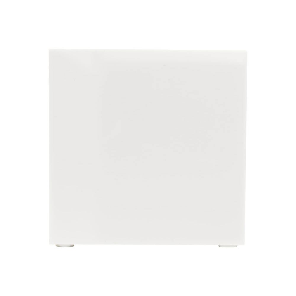 Papierkubus de luxe wit papier 10x10x10cm