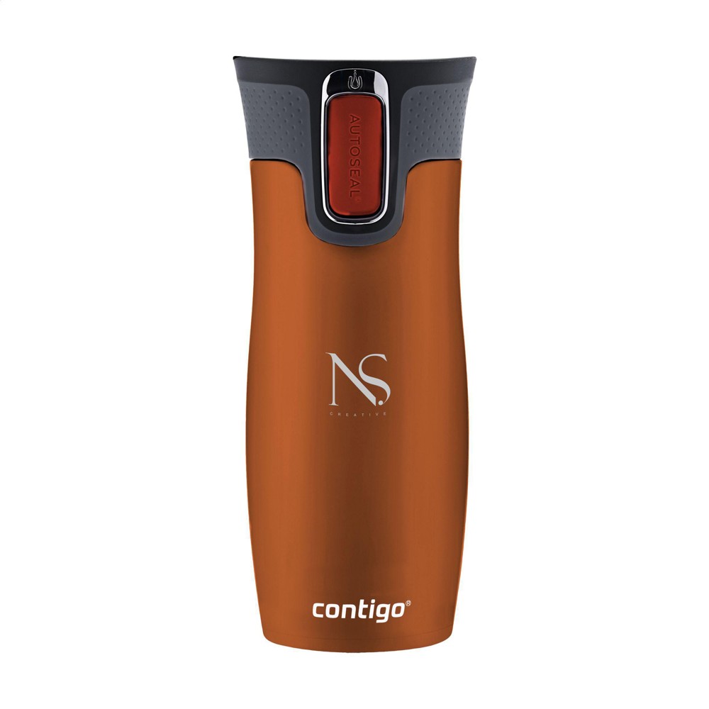 Contigo® Westloop Mug 470 ml thermosbeker - oranje (± PMS 166)