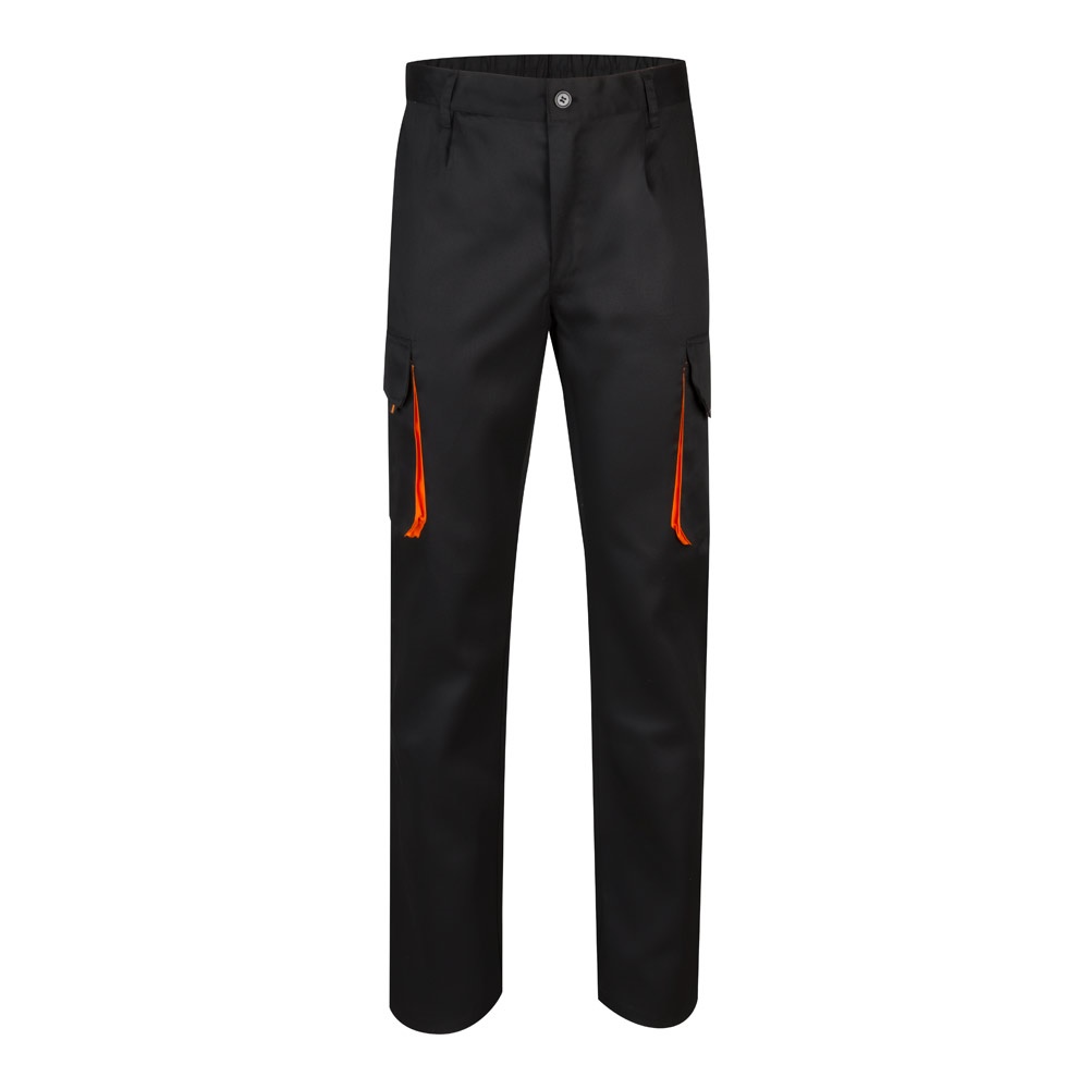 zwart, oranje