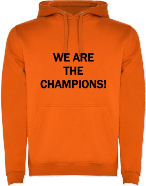 Hoodie oranje